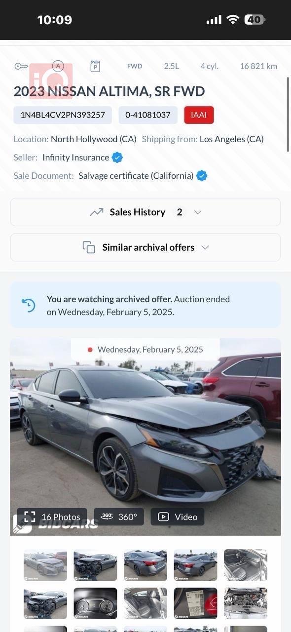 نيسان ألتيما